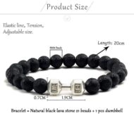 Mens Dumbbell Bracelet - Weights for Gym and Workout - Image 3